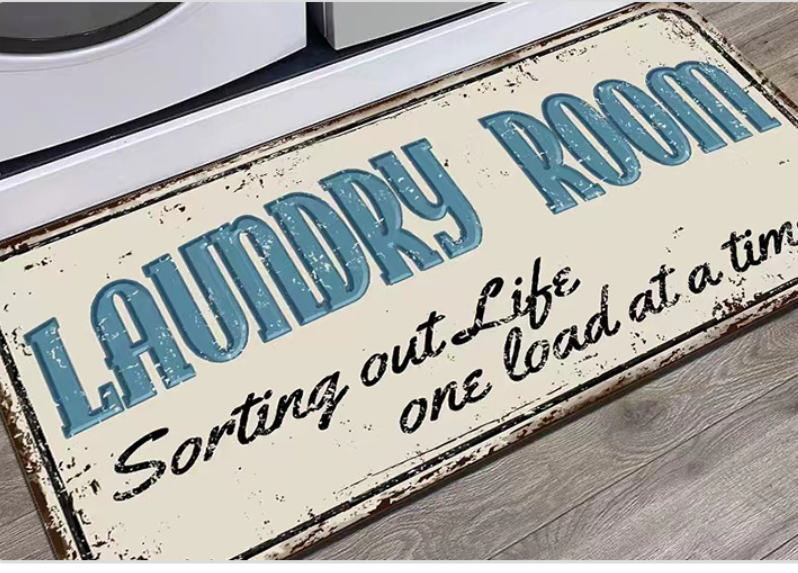 Alfombra para lavandería — diseño Laundry Room