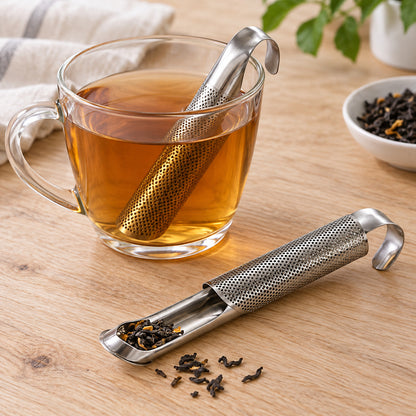 Set de 2 infusores tubulares para té · compartimento deslizante — P1